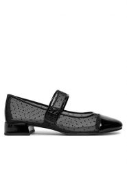 Tory Burch Baleriny Cap-Toe Mary Jane 162496 Czarny. Czarne baleriny damskie Tory Burch, bez wzorów, z materiału, bez obcasa. Za 1,019.00 zł.