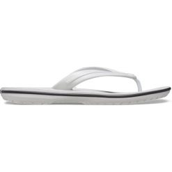 Japonki męskie Crocs Crocband Flip. Szare klapki i japonki męskie Crocs, z materiału. Za 217.00 zł.