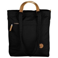 Plecak miejski Fjallraven Totepack No. 1 - black. Czarne plecaki damskie Fjällräven, bez wzorów. Za 469.00 zł.