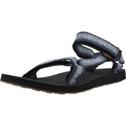 Sandały TEVA M ORIGINAL UNIVE Niebieski. Niebieskie sandały męskie Teva, z tkaniny, bez zapięcia. Za 229.99 zł.