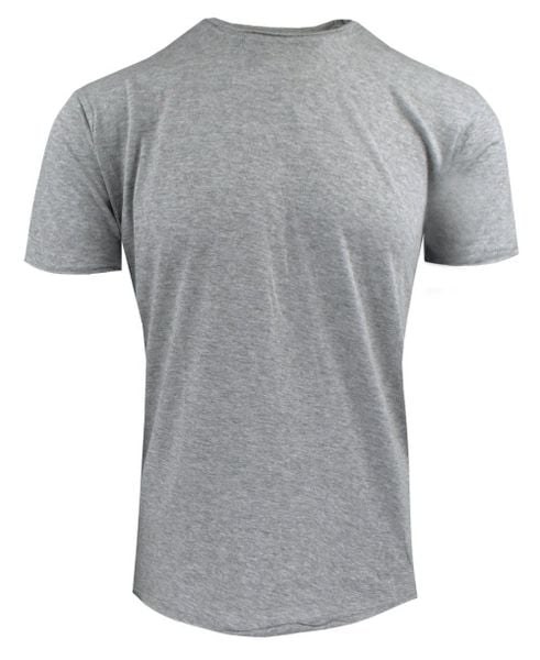 Męski T-Shirt Jednokolorowy - Brave Soul - Popielata. Szare t-shirty męskie Brave Soul, m, bez wzorów, z bawełny, bez kołnierzyka. Za 45.00 zł.