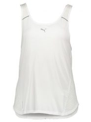 Puma Top funkcyjny "Run Cloudspun Marathon" w kolorze białym rozmiar: L. Białe topy damskie Puma, l, bez wzorów, bez kołnierzyka. Za 81.45 zł.