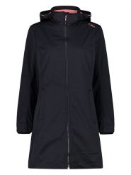 CMP Parka softshellowa w kolorze czarnym rozmiar: 34. Czarne parki damskie CMP, m, bez wzorów. Za 146.45 zł.