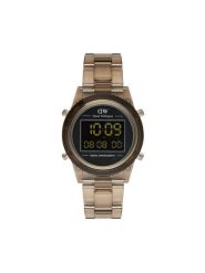 Daniel Wellington Zegarek DW00100761 Brązowy. Brązowe, cyfrowe zegarki męskie Daniel Wellington. Za 519.99 zł.
