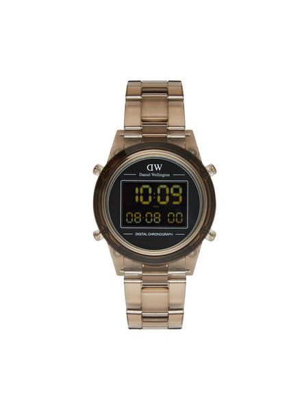 Daniel Wellington Zegarek DW00100761 Brązowy. Brązowe, cyfrowe zegarki męskie Daniel Wellington. Za 489.99 zł.