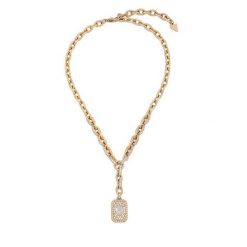 Naszyjnik Guess. Żółte naszyjniki damskie Guess, złote. Za 749.99 zł.