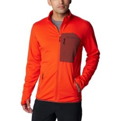 Polarowy sweter męski Columbia Triple Canyon Grid Fleece Full Zip. Brązowe swetry męskie Columbia, na zimę, m, bez wzorów, z elastanu, bez kołnierzyka. W wyprzedaży za 358.00 zł.