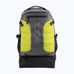 Plecak triathlonowy HUUB TT Bag 40. Szare plecaki damskie Huub, bez wzorów, z materiału, sportowe. Za 419.99 zł.