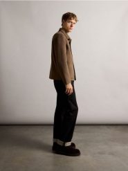 Jeansy straight - dark grey jeans. Szare jeansy męskie Reserved. W wyprzedaży za 89.99 zł.