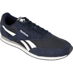 Granatowe Buty Reebok Royal Classic Jogger 2 M V70711. Białe obuwie do biegania damskie Reebok, Reebok Royal. W wyprzedaży za 269.00 zł.