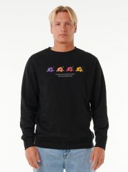 Rip Curl Bluza w kolorze czarnym rozmiar: L. Czarne bluzy bez kaptura męskie Rip Curl, l. Za 96.60 zł.