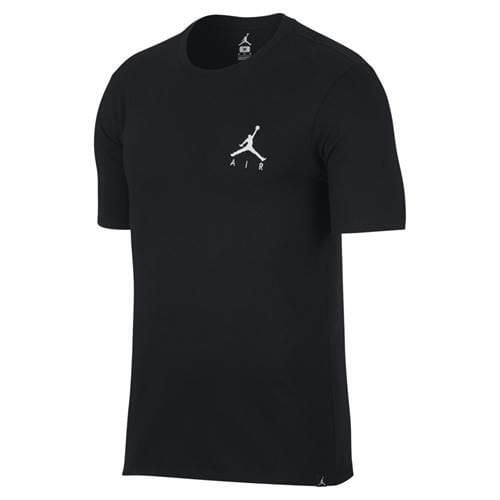 Koszulka sportowa męska Nike Air Jordan Jumpman Embroidered Tee. Czarne t-shirty sportowe męskie Nike, m, bez ramiączek, na fitness i siłownię. Za 213.00 zł.