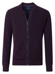 CASAMODA Kardigan w kolorze fioletowym rozmiar: XL. Różowe kardigany męskie CASAMODA, xl, bez wzorów, z bawełny, bez kołnierzyka. Za 143.56 zł.