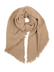 Eight2Nine Szal w kolorze jasnobrązowym rozmiar: onesize. Brązowe szaliki i kominy damskie Eight2Nine, bez wzorów, z materiału. Za 113.10 zł.