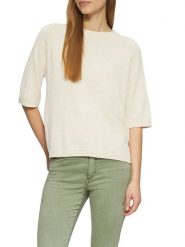 S.OLIVER RED LABEL Sweter w kolorze kremowym rozmiar: 44. Brązowe swetry klasyczne damskie s.Oliver RED LABEL, s, bez kołnierzyka. Za 92.21 zł.