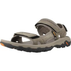 Sandały TEVA HUDSON Zielony. Zielone sandały męskie Teva, ze skóry, bez zapięcia. Za 351.99 zł.