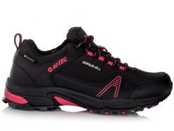 Buty damskie trekkingowe HI-TEC HAPITER LOW WP. Czarne obuwie trekkingowe damskie Hi-tec. Za 198.00 zł.