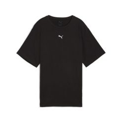Damska koszulka o luźnym kroju ESS PUMA Black. Białe bluzki damskie Puma, bez wzorów, bez ramiączek. Za 190.00 zł.