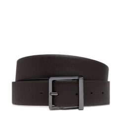 Pasek Męski Calvin Klein. Brązowe paski męskie CALVIN KLEIN, bez wzorów. Za 159.99 zł.