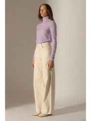 Perfect Cashmere Kaszmirowy golf w kolorze fioletowym rozmiar: L. Różowe golfy damskie Perfect Cashmere, l, bez wzorów, z kaszmiru, bez ramiączek. Za 418.69 zł.