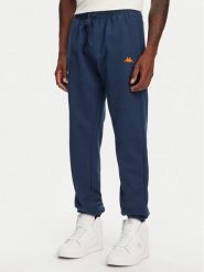 Kappa Spodnie dresowe Nogan 351V3LW Niebieski Regular Fit. Niebieskie spodnie dresowe męskie Kappa, bez wzorów, z bawełny. Za 189.99 zł.