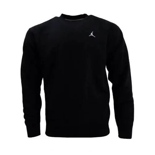 Bluza sportowa męska Nike Air Jordan. Czarne bluzy bez kaptura męskie Nike, m, z bawełny. Za 399.00 zł.