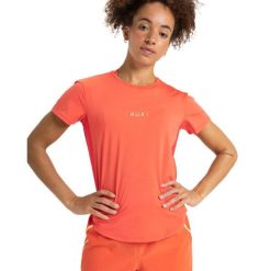 Koszulka z krótkim rękawem dla Kobiety BOLD MOVES 2.0 Pomarańczowy. Brązowe bluzki sportowe damskie Roxy, bez wzorów, z elastanu, bez ramiączek. Za 179.99 zł.