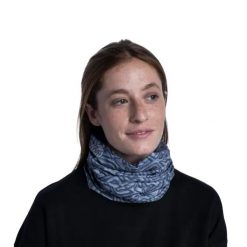 Komin dziecięcy Buff Original Ecostretch. Niebieskie szaliki dziecięce Buff, z elastanu, bez ramiączek. Za 40.49 zł.