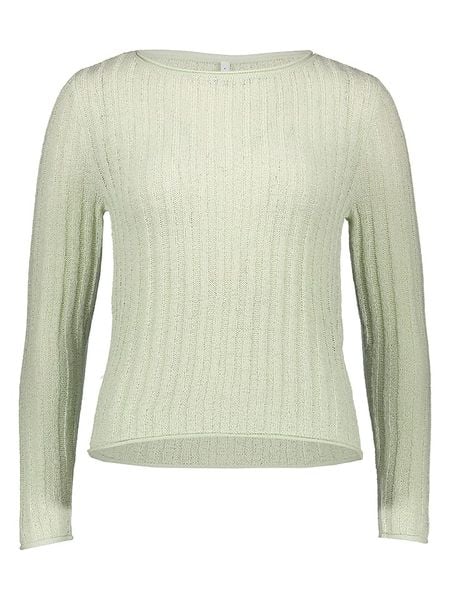 ONLY Sweter w kolorze jasnozielonym rozmiar: S. Zielone swetry klasyczne damskie Only, s, ze splotem, bez kołnierzyka. Za 70.24 zł.