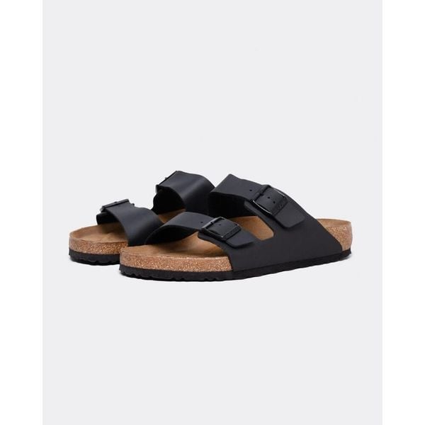 Klapki męskie Birkenstock Arizona. Czarne klapki i japonki męskie Birkenstock, z materiału. Za 449.99 zł.
