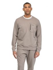 Bergans Bluza funkcyjna "Midtli" w kolorze szarobrązowym rozmiar: S. Brązowe bluzy bez kaptura męskie Bergans, s, z materiału. Za 210.32 zł.