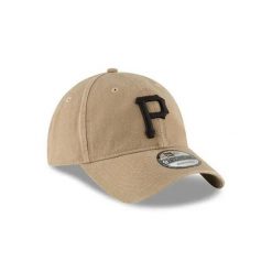 Czapka z daszkiem New Era Pirates 9TWENTY MLB Core Classic. Brązowe czapki męskie New Era, bez wzorów, z bawełny. Za 183.00 zł.