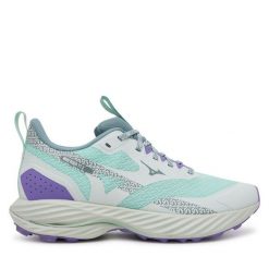Buty do biegania Mizuno. Niebieskie obuwie do biegania damskie Mizuno, mizuno wave. Za 379.99 zł.