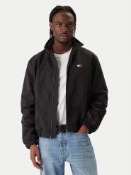 Tommy Jeans Kurtka przejściowa Essential DM0DM22720 Czarny Regular Fit. Czarne kurtki męskie Tommy Jeans, m, bez wzorów, z jeansu, bez kaptura. Za 529.99 zł.