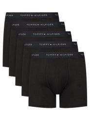Tommy Hilfiger Komplet bokserek UM0UM03751 Czarny. Czarne bokserki męskie Tommy Hilfiger, bez wzorów, z bawełny. Za 269.99 zł.