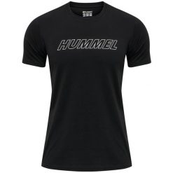 Bawełniana koszulka Hummel TE Callum. Czarne t-shirty sportowe męskie HUMMEL, s, z bawełny, bez ramiączek, do piłki nożnej. Za 134.50 zł.