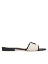 LAUREN RALPH LAUREN Klapki Everley Sld2 802P04395001 Écru. Klapki damskie Lauren Ralph Lauren, bez wzorów, z materiału, bez obcasa. Za 578.99 zł.