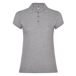 Damska Koszulka Polo W Gwiazdki. Szare bluzki sportowe damskie ROLY, l, bez wzorów, bez ramiączek. Za 56.99 zł.