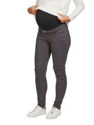 Vertbaudet Dżinsy ciążowe - Slim fit - w kolorze szarym rozmiar: 34. Szare jeansy damskie vertbaudet, moda ciążowa. Za 92.21 zł.