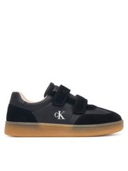 Calvin Klein Sneakersy Low Cut Velcro Sneaker V1X9-83443-0318 S Czarny. Czarne buty sportowe chłopięce CALVIN KLEIN, bez wzorów, ze skóry, bez zapięcia. Za 359.99 zł.