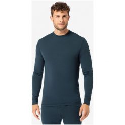 Koszulka termoaktywna z długim rękawem męska SUPER.NATURAL Tundra 175 LS. Niebieskie bielizna termoaktywna męska Super.natural, m, bez wzorów. Za 399.99 zł.