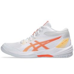 Buty Sportowe Asics Gel-Task Mt 4 Damskie. Białe buty sportowe na co dzień damskie Asics, bez wzorów, z gumy, do piłki ręcznej. Za 431.55 zł.