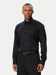 BOSS Koszula Joe 50555711 Czarny Regular Fit. Czarne koszule męskie Boss, m, bez wzorów, z bawełny, bez kołnierzyka, bez ramiączek. Za 499.99 zł.
