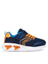 Geox Sneakersy J Assister Boy J45DZC 014CE C0820 M Granatowy. Niebieskie buty sportowe chłopięce Geox, z materiału, bez zapięcia. Za 209.99 zł.