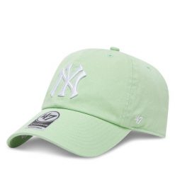 Czapka z daszkiem 47 Brand. Zielone czapki męskie 47 Brand, bez wzorów. Za 69.99 zł.