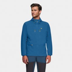Kurtka męska softshell Alpinus Pourri. Niebieskie kurtki męskie Alpinus, m, bez wzorów, z softshellu, sportowe, bez kaptura. Za 299.00 zł.
