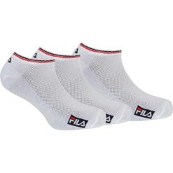 Fila 3-pack bambusowe stopki niewidoczne białe 43-46. Białe skarpetki damskie Fila, bez wzorów. Za 136.99 zł.