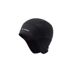 VAUDE Bike Windproof Cap III - wiatrówka czapka z polarem. Czarne czapki męskie Vaude, bez wzorów, z polaru. Za 332.40 zł.