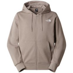 Bluza turystyczna męs The North Face M Simple Dome Light Regular Full Zip Hoodie. Szare bluzy bez kaptura męskie The North Face, m. Za 299.00 zł.