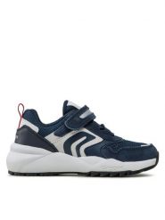 Geox Sneakersy J Heevok Boy J16EQA02214C4211 M Granatowy. Niebieskie buty sportowe chłopięce Geox, bez wzorów, ze skóry, bez zapięcia. Za 329.99 zł.